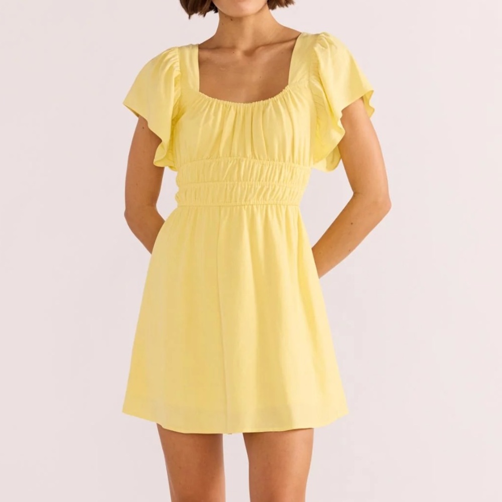 Ophelia Flutter Mini Dress